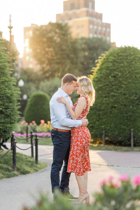 Engagement Session in downtown Boston - photo 34