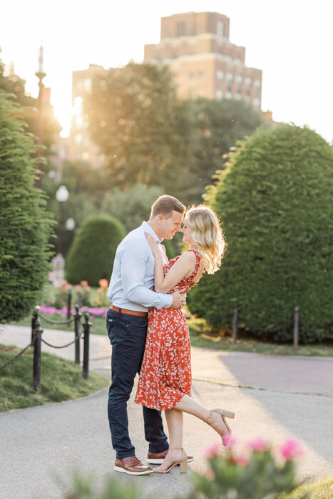 Engagement Session in downtown Boston - photo 39