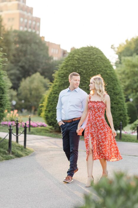 Engagement Session in downtown Boston - photo 40