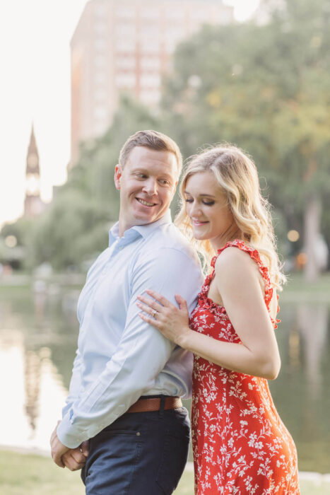 Engagement Session in downtown Boston - photo 46