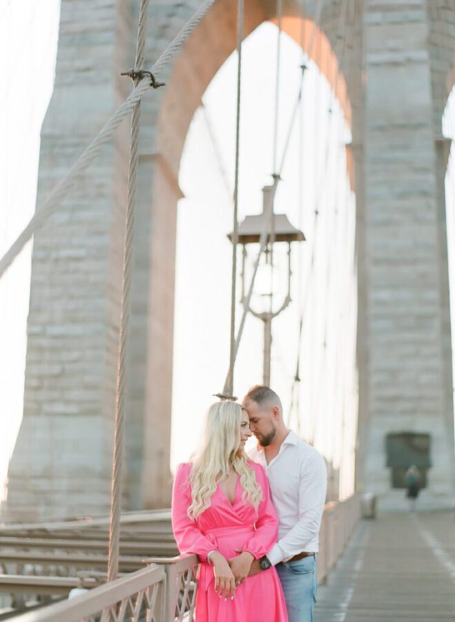 Fine Art Engagement in Central Park & Brooklyn Bridge - photo 20