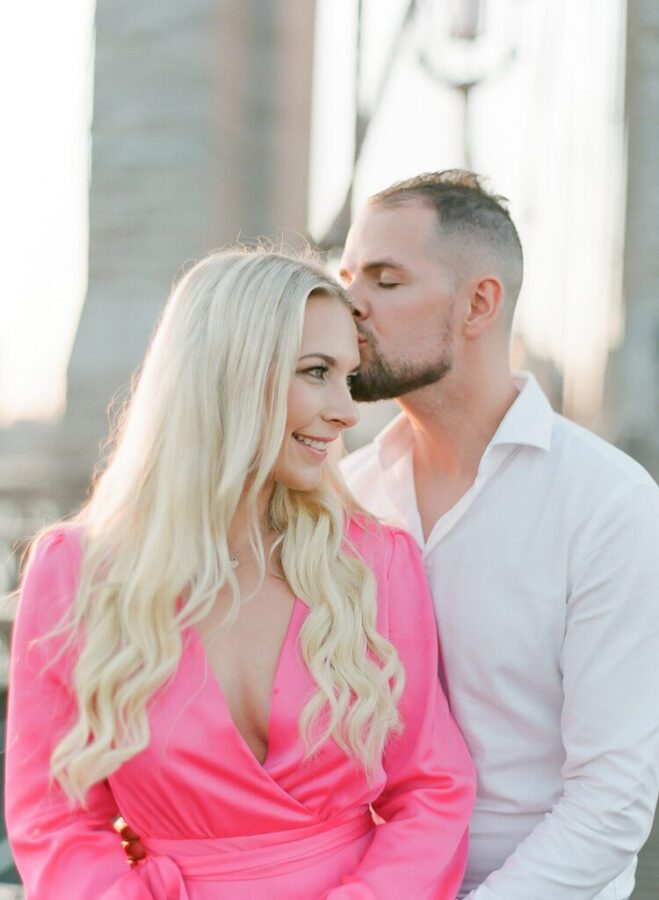 Fine Art Engagement in Central Park & Brooklyn Bridge - photo 16