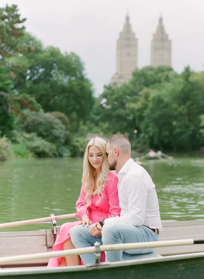 Fine Art Engagement in Central Park & Brooklyn Bridge - photo 1