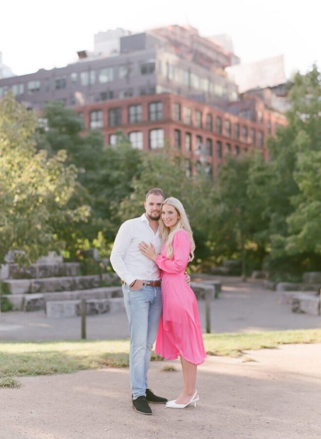 Fine Art Engagement in Central Park & Brooklyn Bridge - photo 18