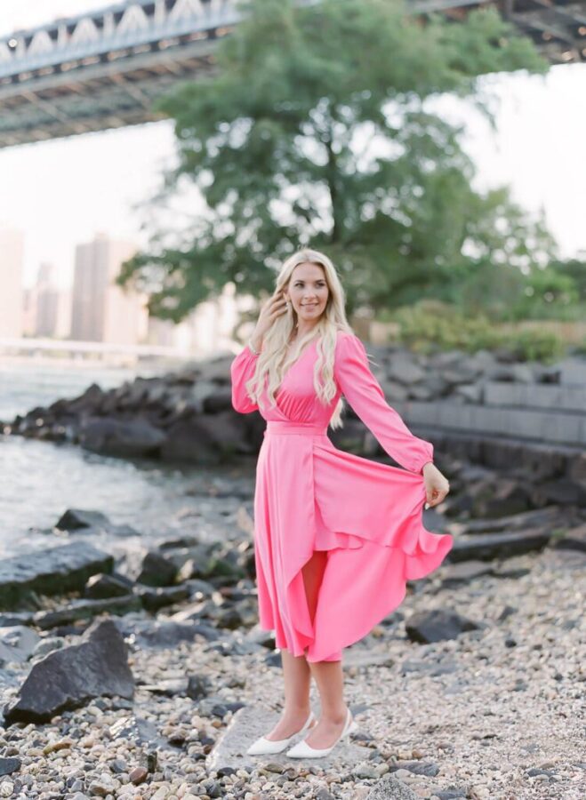 Fine Art Engagement in Central Park & Brooklyn Bridge - photo 13