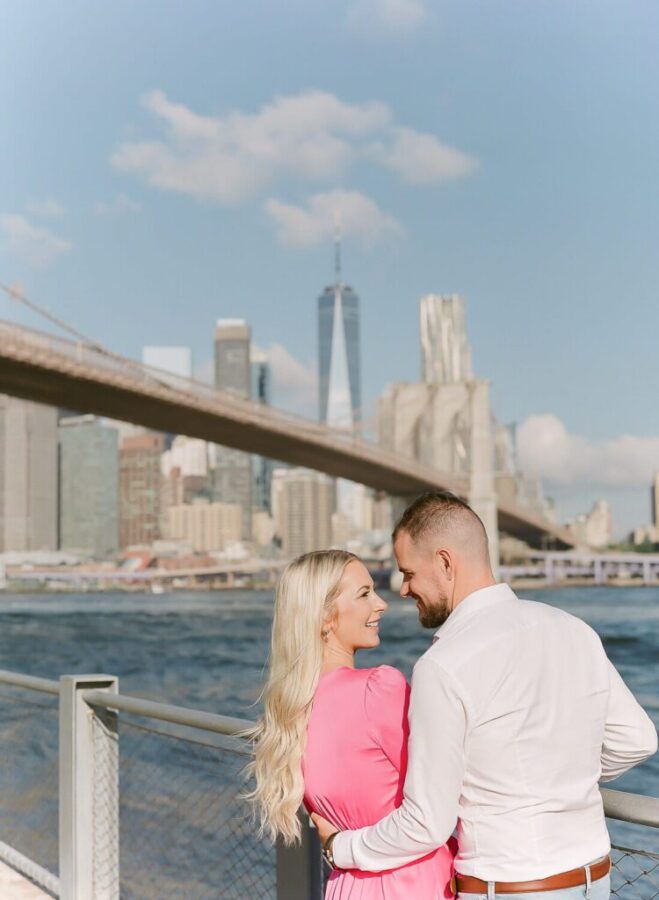 Fine Art Engagement in Central Park & Brooklyn Bridge - photo 11