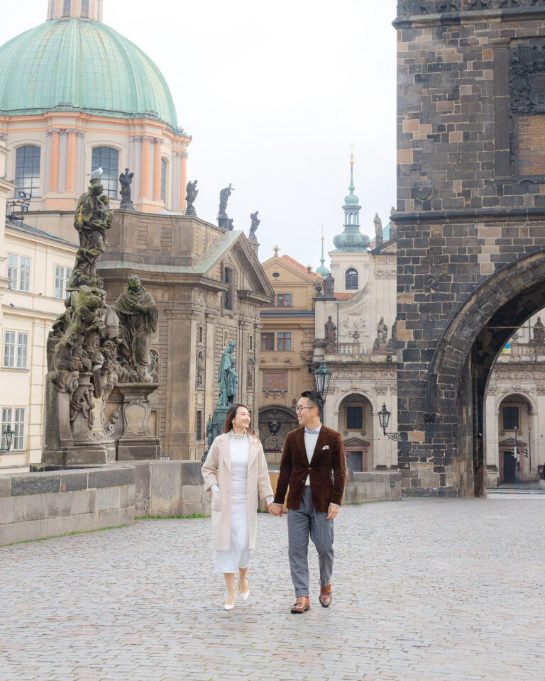 Elopement Portraits In Prague, Czechia
