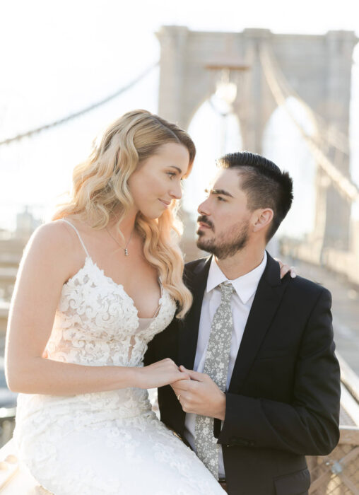 Brooklyn Bridge & Dumbo New York :: Wedding Portraits - photo 12