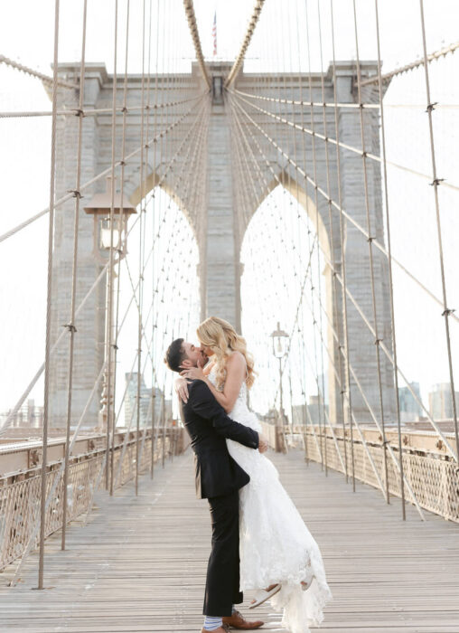 Brooklyn Bridge & Dumbo New York :: Wedding Portraits - photo 24