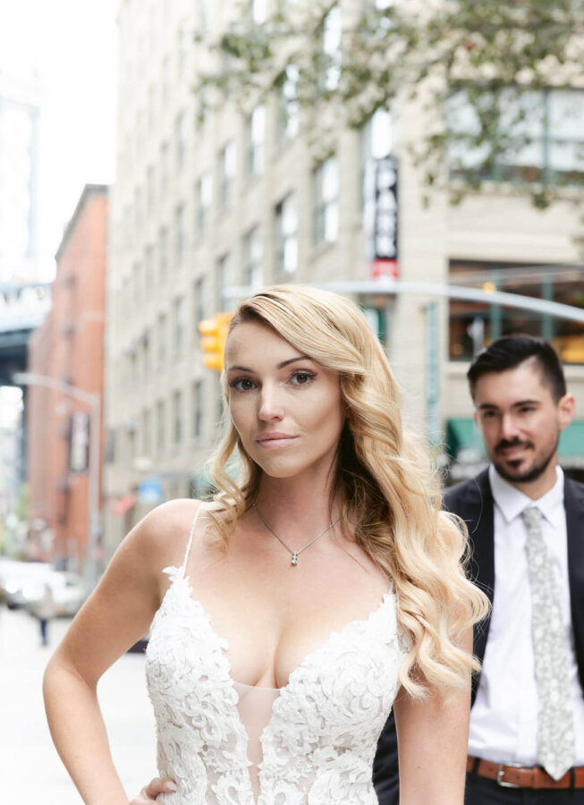 Brooklyn Bridge & Dumbo New York :: Wedding Portraits - photo 31