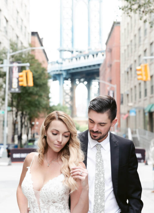 Brooklyn Bridge & Dumbo New York :: Wedding Portraits - photo 29