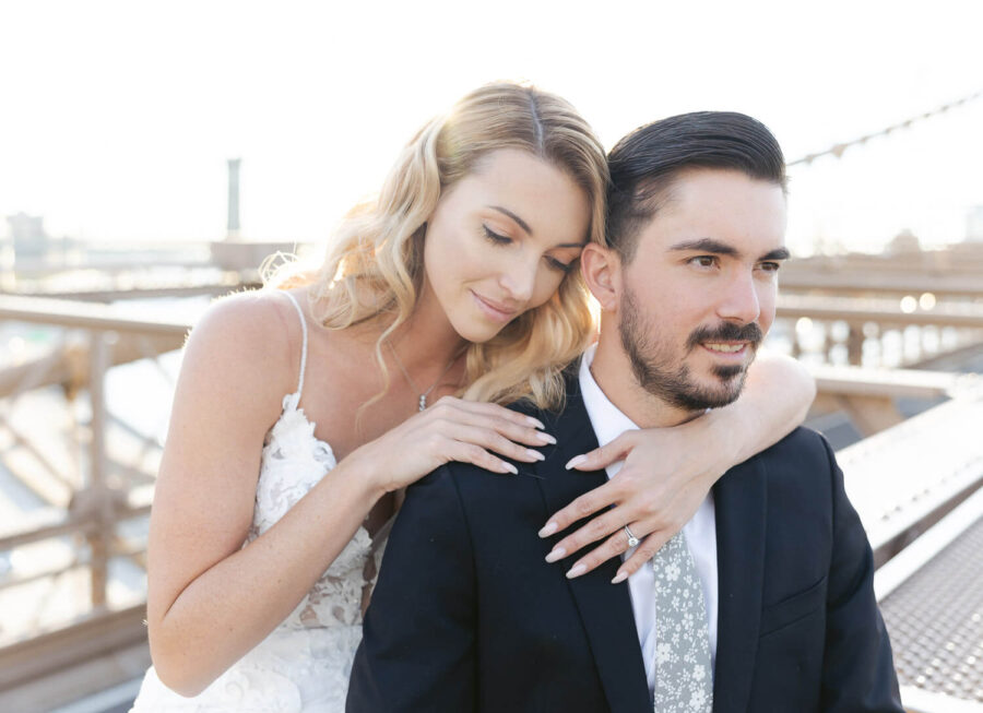 Brooklyn Bridge & Dumbo New York :: Wedding Portraits - photo 4