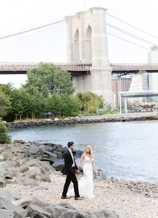 Brooklyn Bridge & Dumbo New York :: Wedding Portraits - photo 15