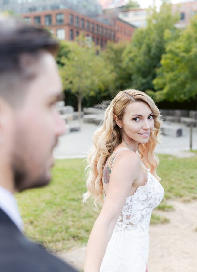Brooklyn Bridge & Dumbo New York :: Wedding Portraits - photo 34
