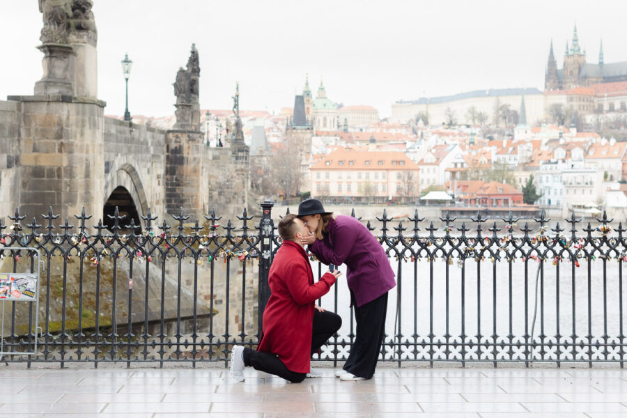 Prague Engagement 1 Engagement photo session in Prague