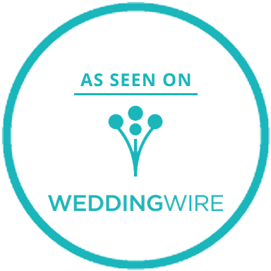 As seen on WeddingWire