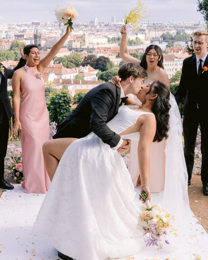 Fine Art Wedding Photographer From California to Prague: A Villa Richter Wedding